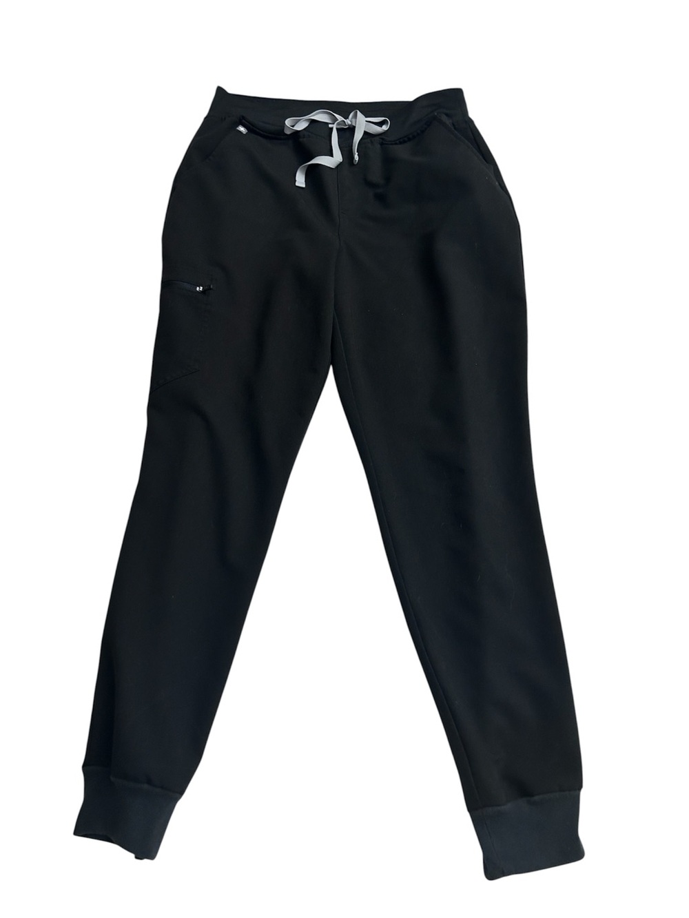 FIGS Women Zamora Jogger Scrub Pants Black Size Medium Style W22SW2012 PO 2455